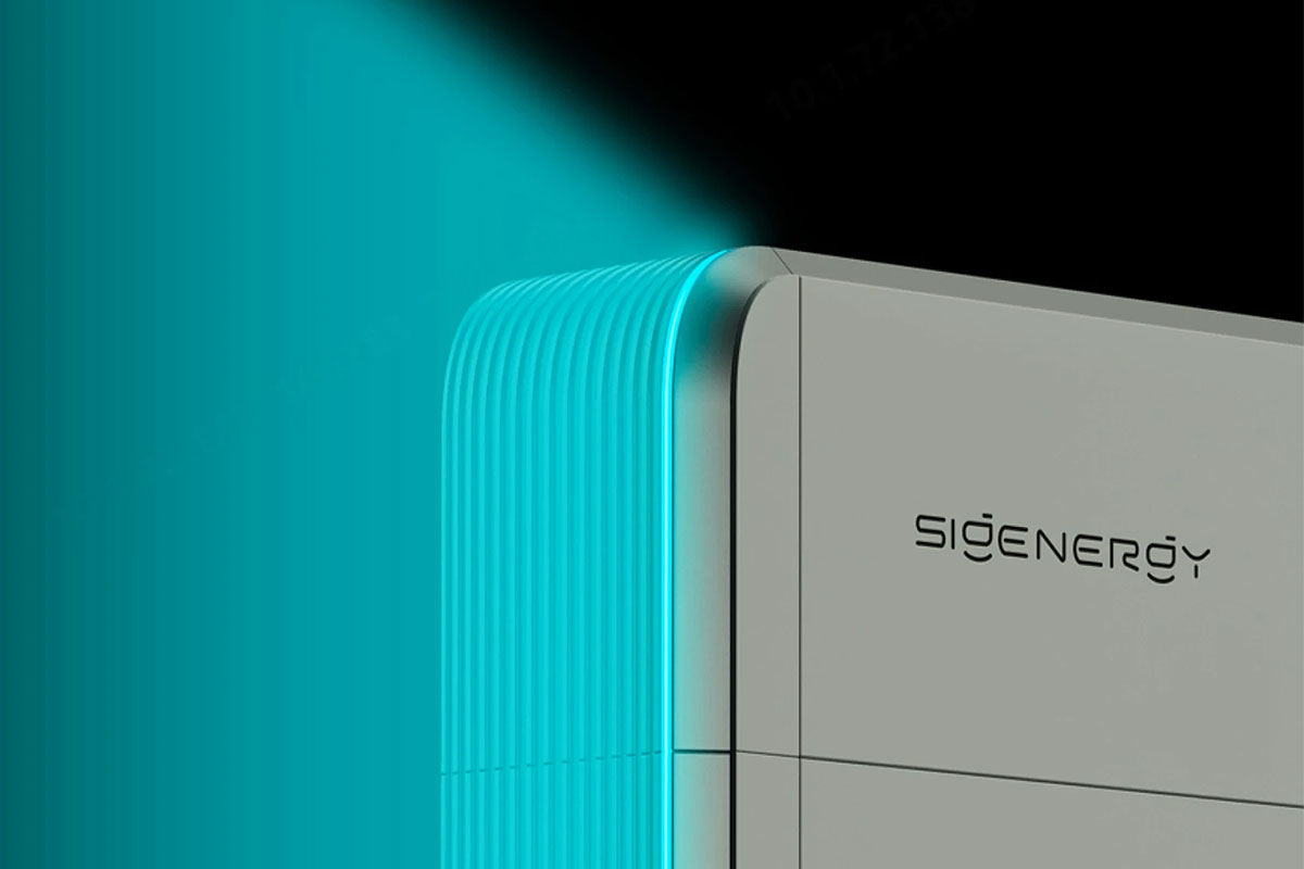 Hranilnik električne energije Sigenergy od blizu