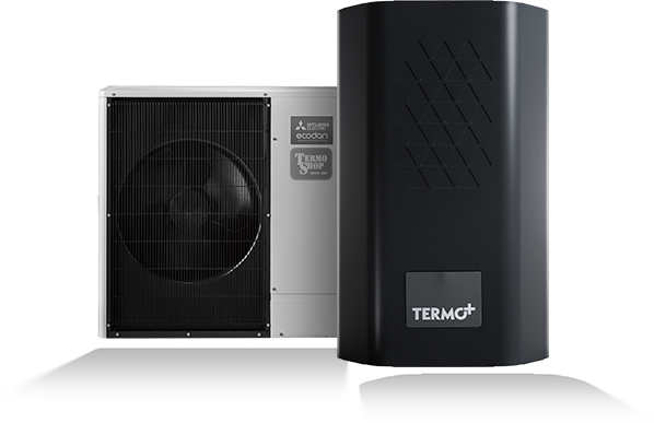 Toplotna crpalka zrak voda ecodan hydrobox termoplus