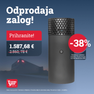 !Sanitarna toplotna črpalka TermoPlus® C2/300-BASIC